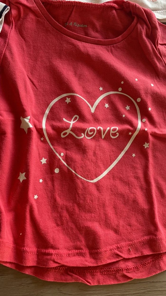Lot de 5 tee shirts en 12 mois - photo numéro 6