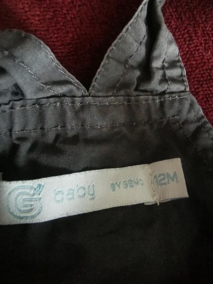 Lots de 2 salopettes 12 mois - photo numéro 5