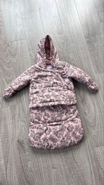 Chancelière Reserved rose poudré 6 mois