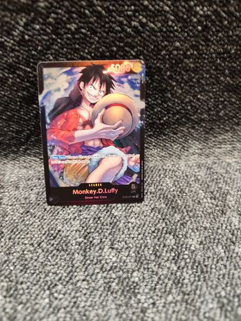 Carte One pièce Luffy neuve
