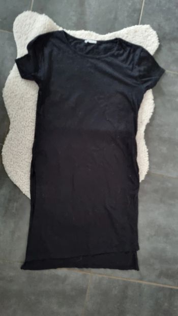 Robe tee shirt ZARA s 36 noir parfait état