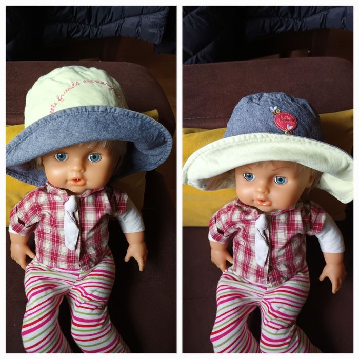 Chapeau réversible taille 6 12 mois - photo numéro 2