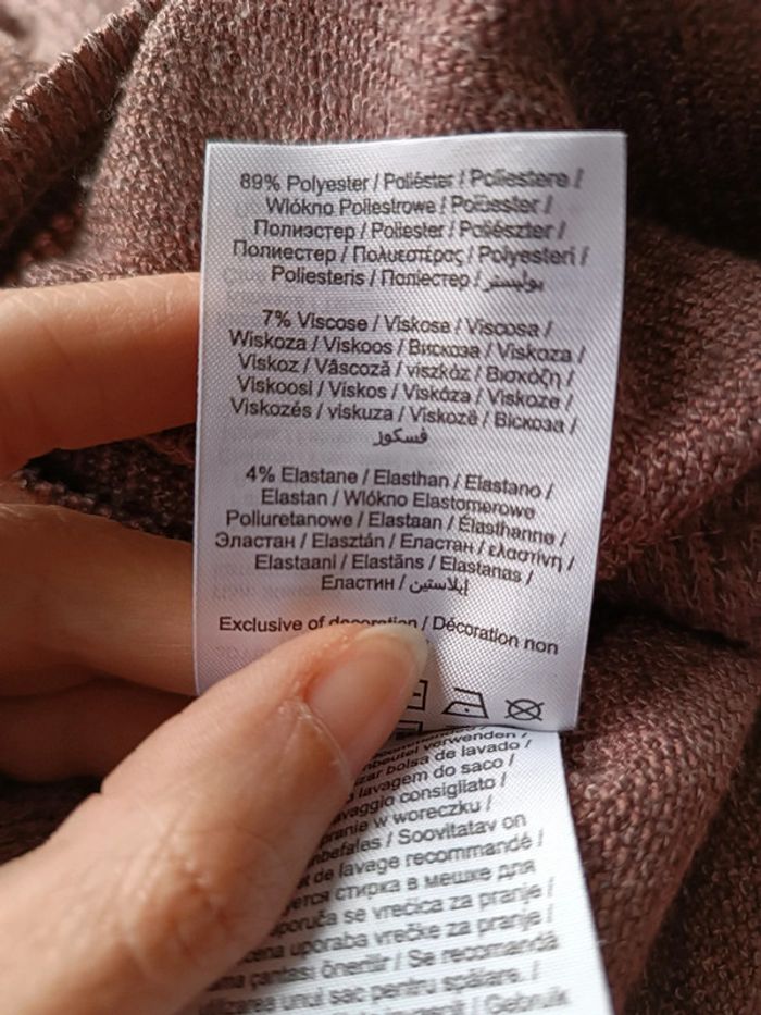 Pull manches longues - rose - JDY - taille M - neuf - photo numéro 6
