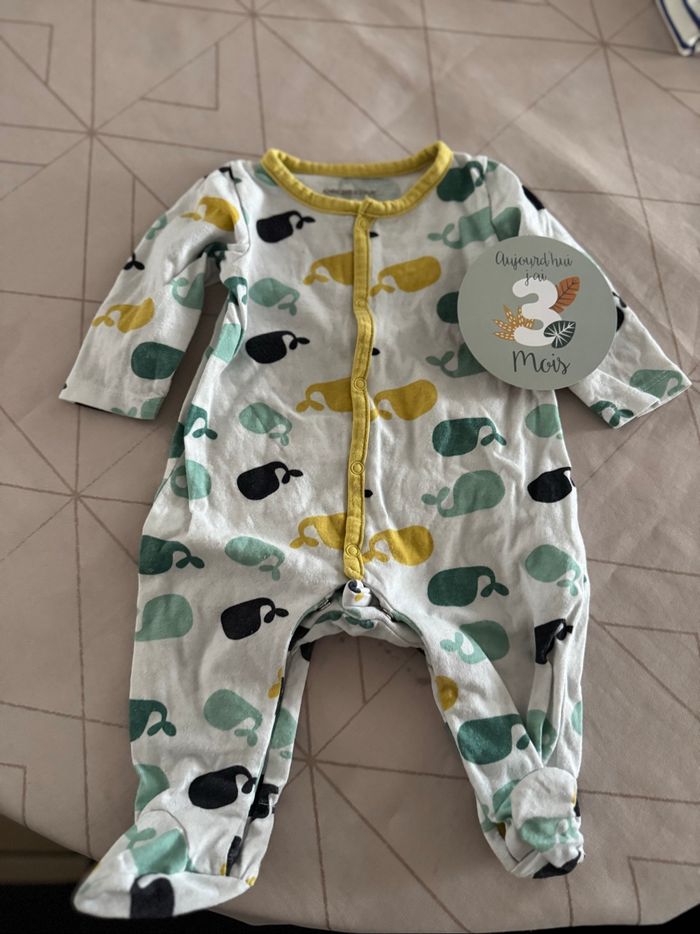 Lot de pyjama garçon 3 mois - photo numéro 3