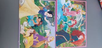 Puzzle disney princesses 2x12 pièces