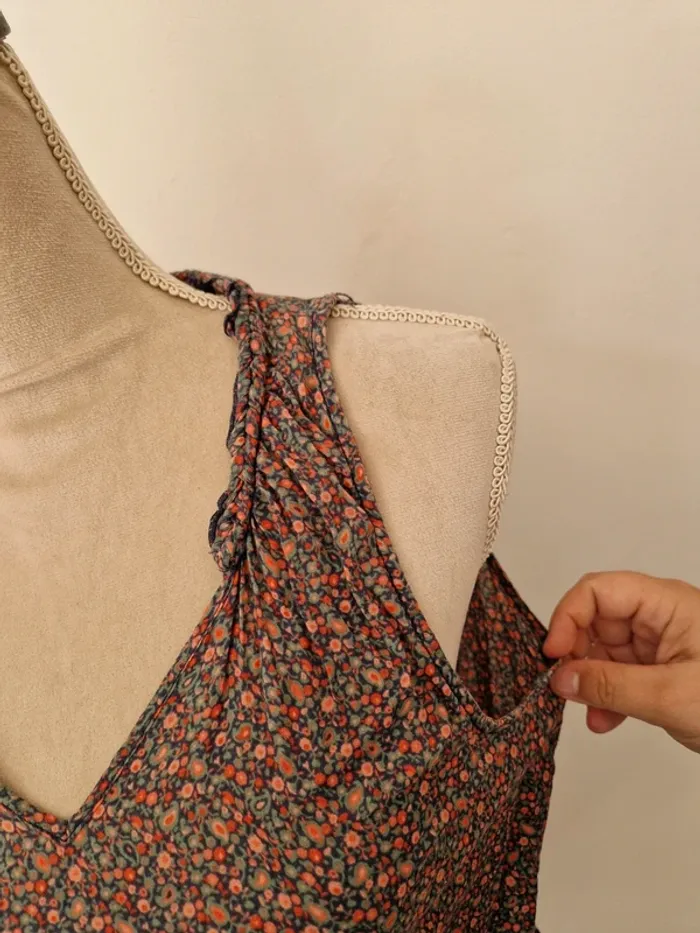 Robe légère fleurie h&m taille 38 - photo numéro 2