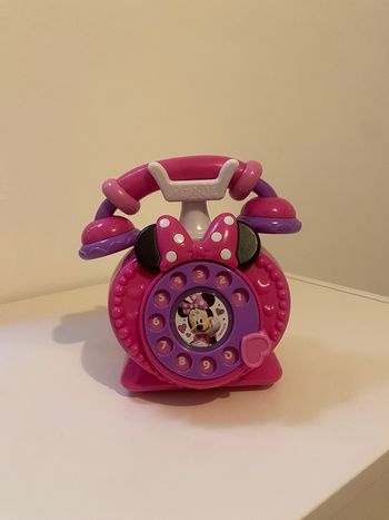 Téléphone à cadran rotatif Minnie 