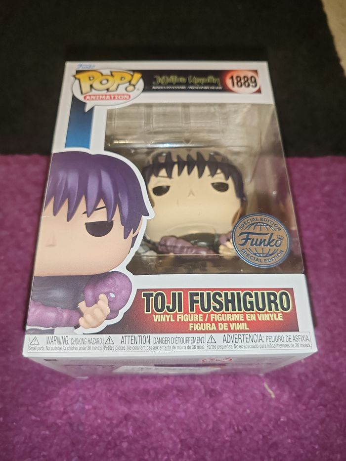 Funko pop jujutsu kaisen 1889 Toji Fushiguro.