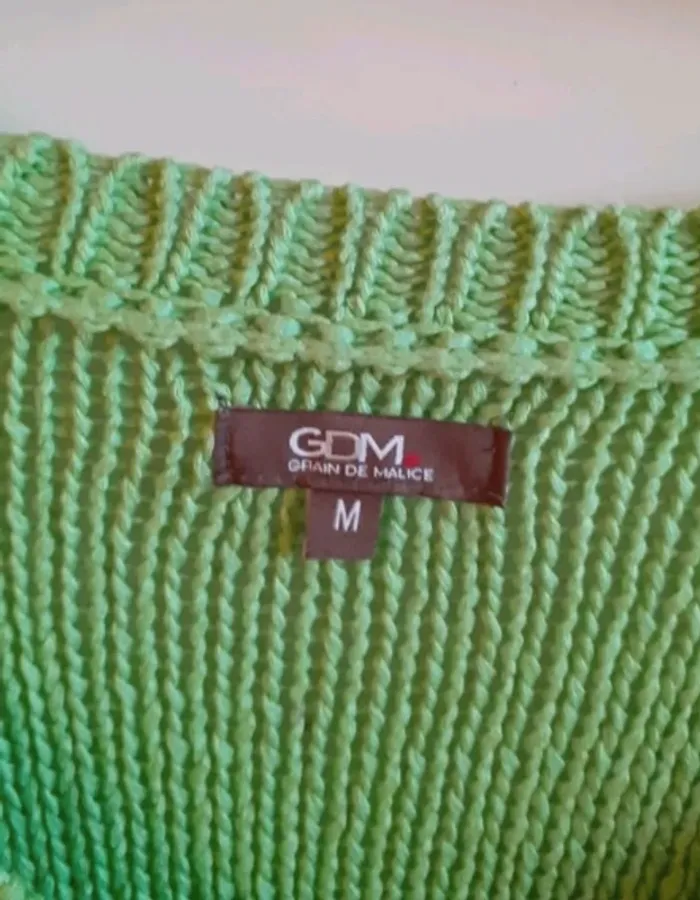 # pull vert pomme# - photo numéro 3