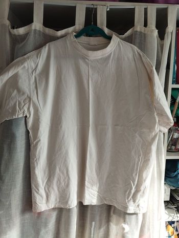 Tee-shirt mixte blanc 