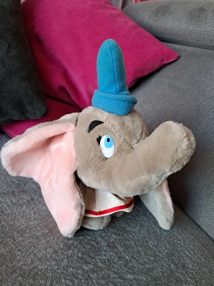 Peluche dumbo vintage - photo numéro 3