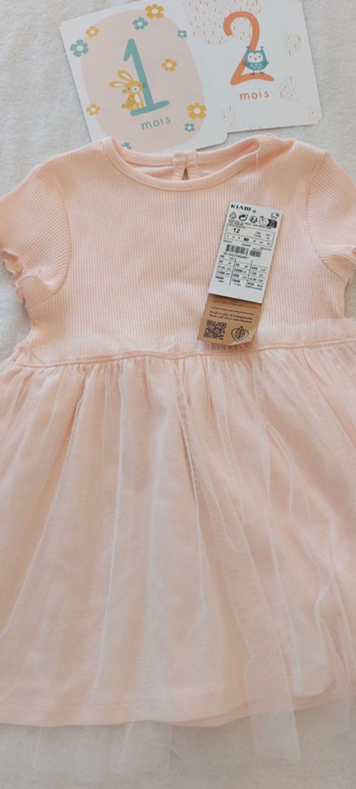 Robe bébé fille 12 mois été neuve - photo numéro 2