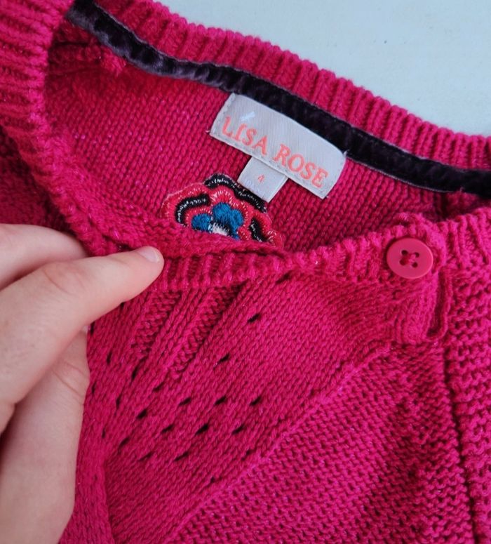 Robe Lisa Rose 4 ans fushia - photo numéro 2