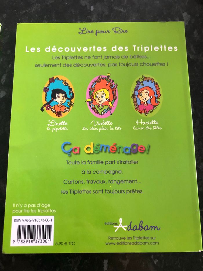 Livres les découvertes des triplettes - photo numéro 7