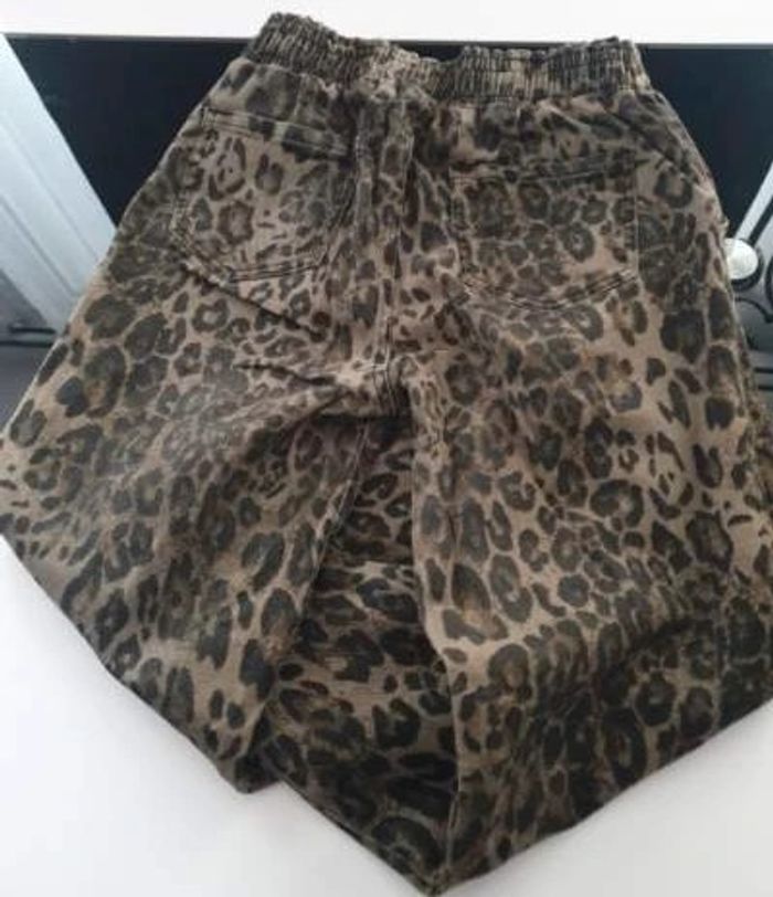 Pantalon léopard Taille L - photo numéro 3