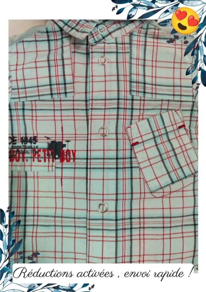 Chemise garçon 3 mois - photo numéro 4