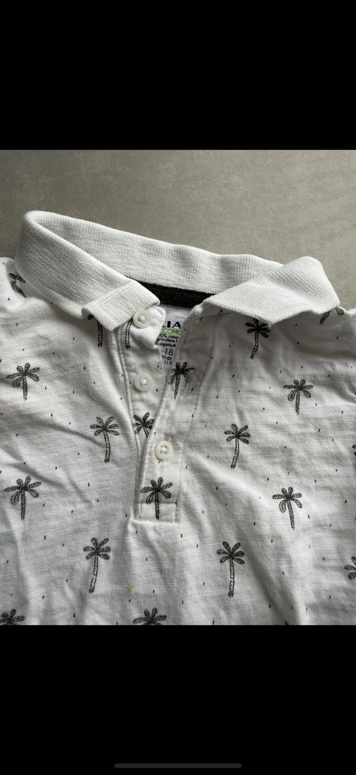 Polo manches courtes Palmier 18 mois - photo numéro 7