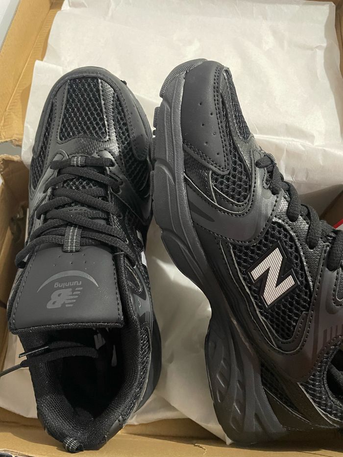 New balance 530 abzorb full black - photo numéro 2