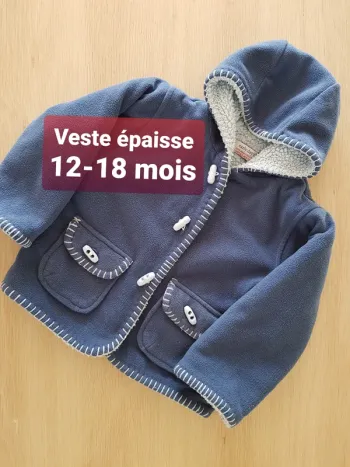 Veste polaire 12-18mois