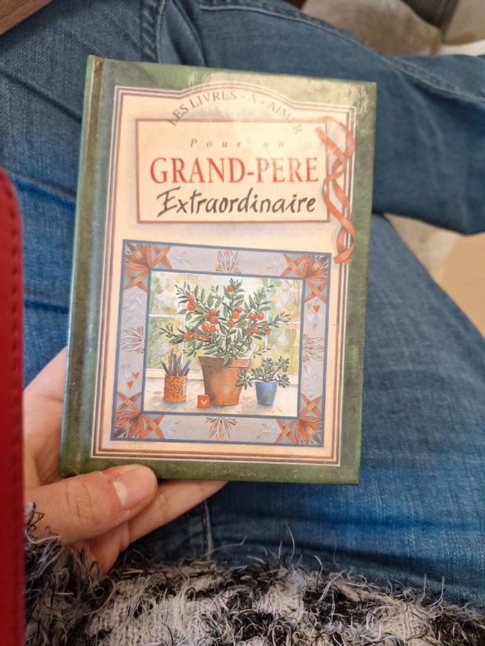 Livre à aimer pour un grand-père extraordinaire