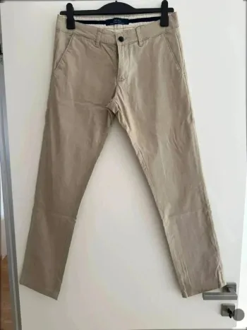 Pantalon chino beige homme taille 38 , zara man