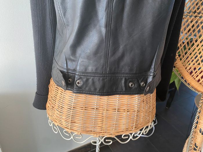 Blouson Harley Davidson en cuir noit taille S - photo numéro 10