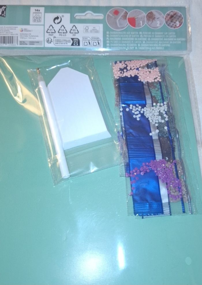 Diamond painting paon a faire - photo numéro 3