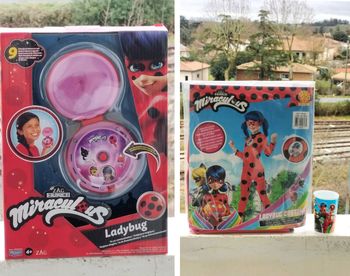 Miraculous déguisement ladybug 5/6 ans et téléphone magique