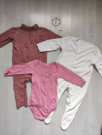 Lot pyjama 12 mois