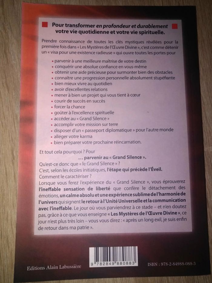 Livre - les mystères de l'oeuvre divine - Kabaleb et Tristan llop - photo numéro 3