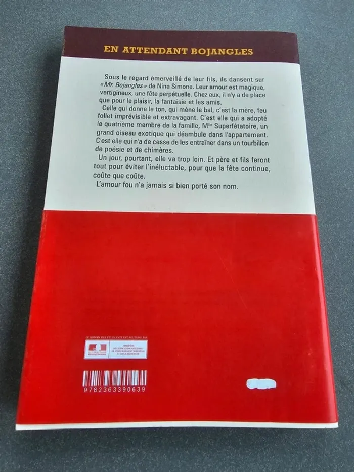 Livre En attendant Bojangles de Olivier Bourdeaut - photo numéro 2