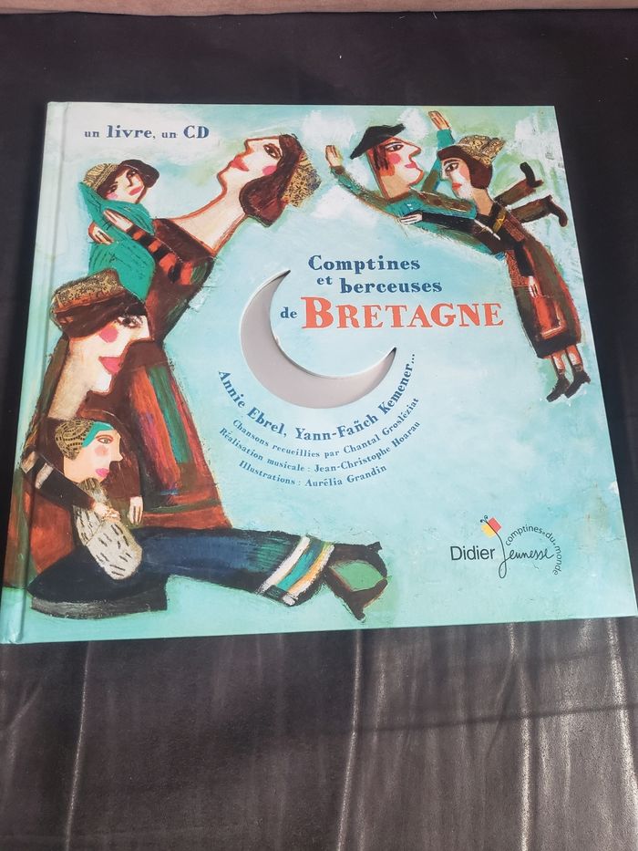 Livre et CD Comptines et berceuses de Bretagne