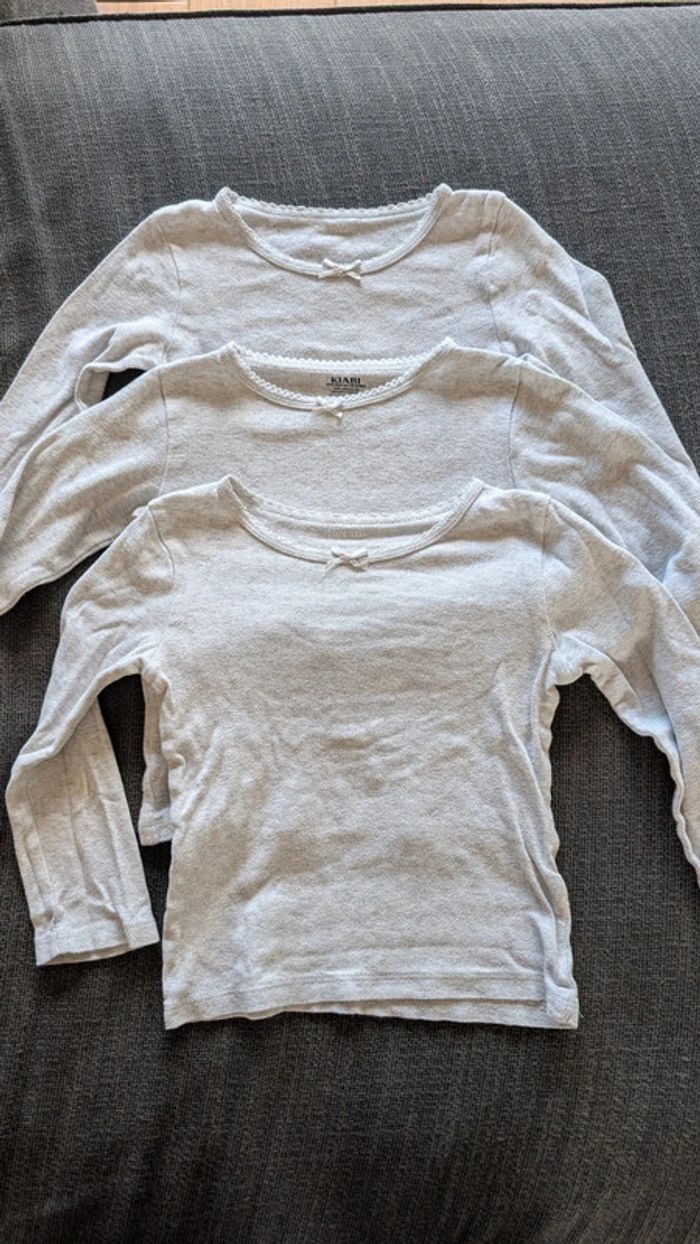 Lot de 8 maillots de corps ML taille 2/3 ans - photo numéro 9