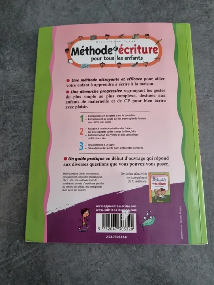 Méthode d'écriture - photo numéro 6