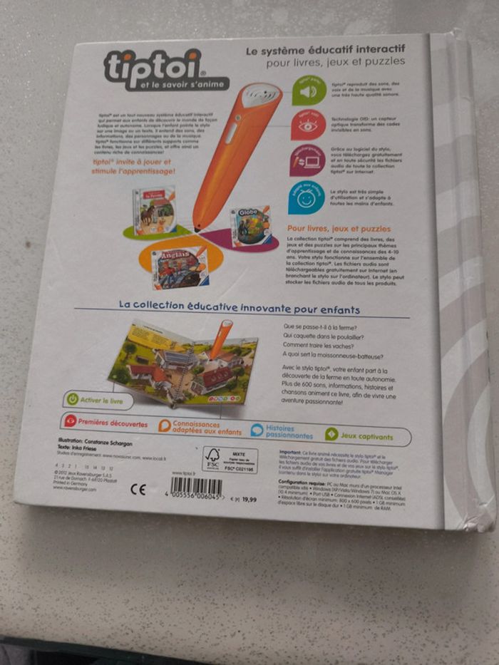 Album cartonné je découvre la ferme - photo numéro 4