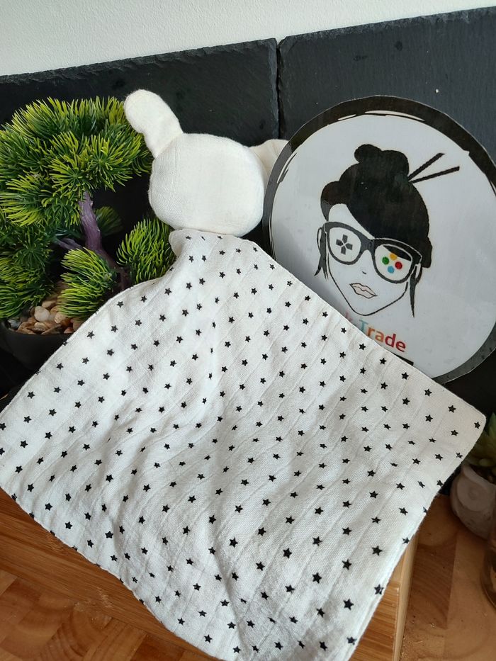 doudou koala ours mange blanc noir étoile bonton bon ton DD000415 - photo numéro 2