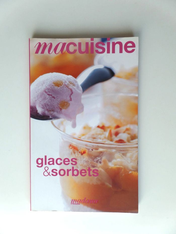 Livre Glaces et sorbets