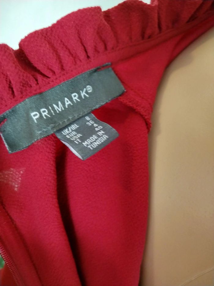 Robe Primark bordeaux taille S très bon état - photo numéro 6