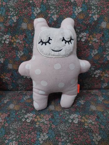 Doudou rose à pois Hema