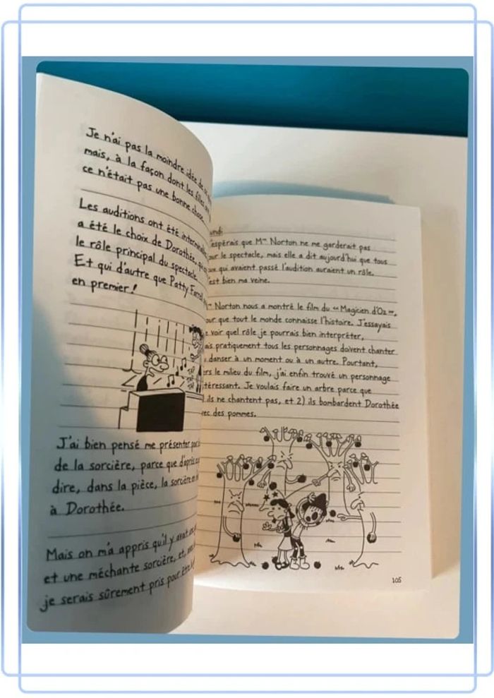 Livre roman journal d’un dégonflé tome 1 - photo numéro 4