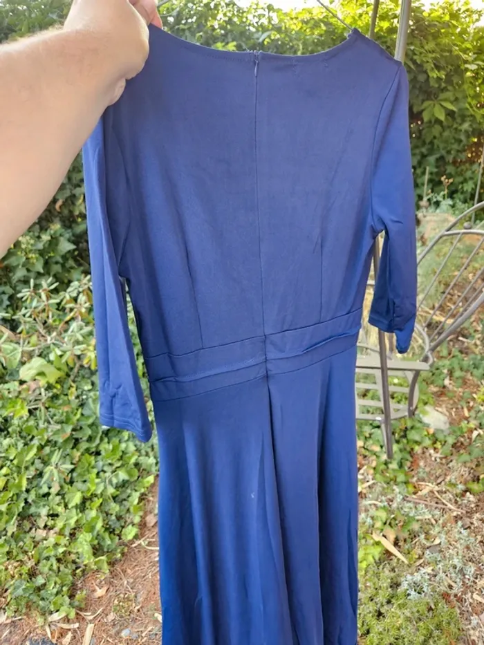 Robe bleue marine 2XL - photo numéro 3