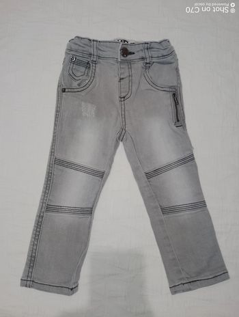 Kid kanaï pantalon jean gris 18 mois