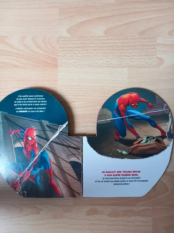 Livre Spiderman Marvel - photo numéro 4