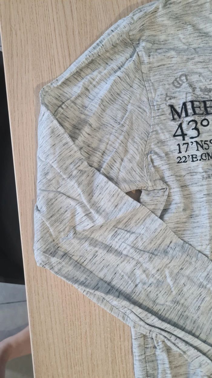 Haut/polo manches longues taille L Armand Thiery - photo numéro 3