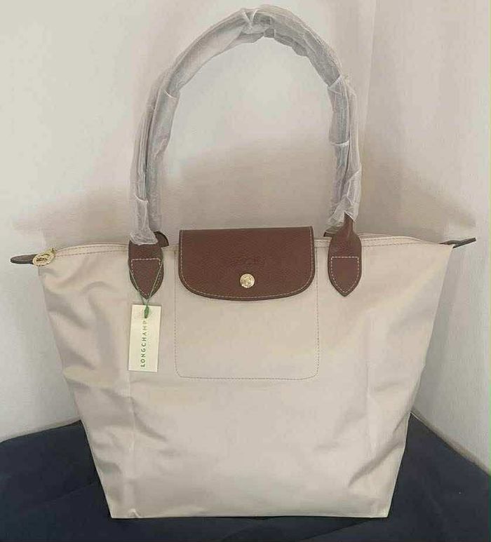 💖 jolie sac fourre-tout Longchamp beige neuf taille L 💖