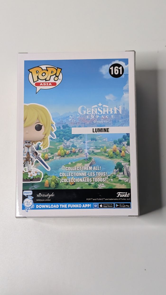 [Funko pop] Figurine Genshin Impact Lumine 161 - photo numéro 3