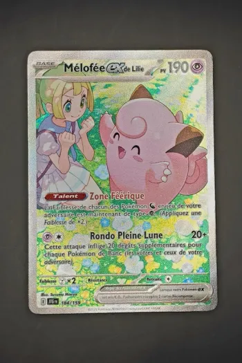 Pokemon - Mélofée EX de Lilie 184/159 - Near Mint - Aventure Ensemble