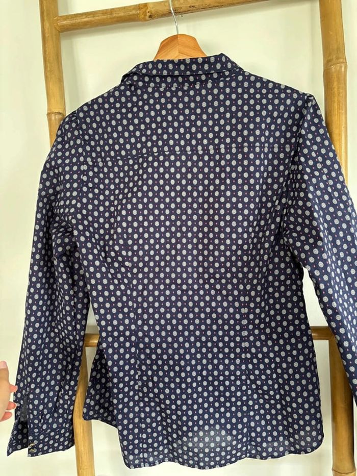 Chemise bleu marine à motifs - photo numéro 6