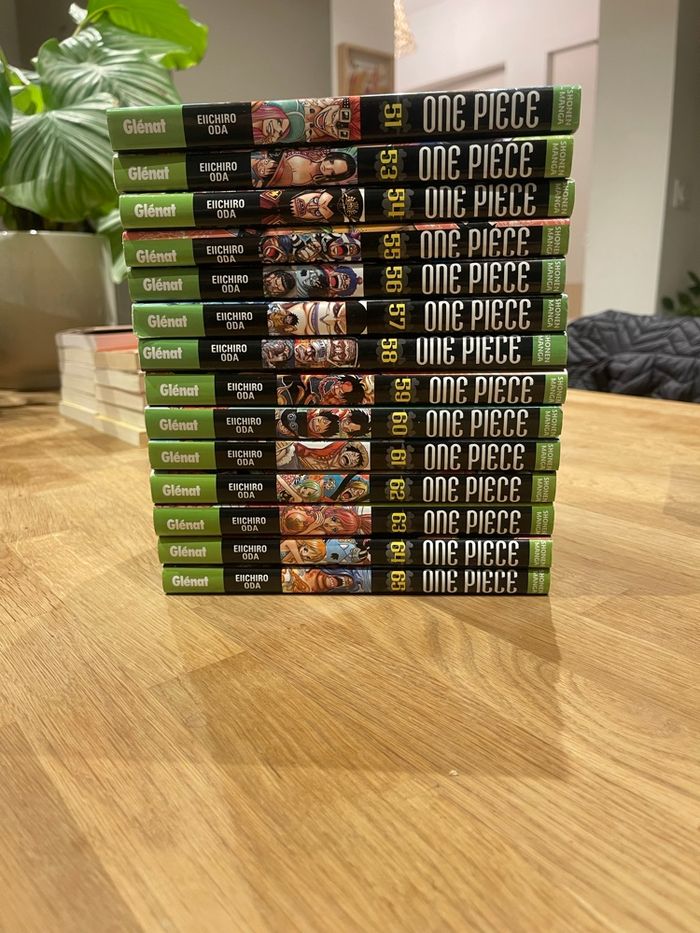 Manga One Piece 51 à 65  sans 52