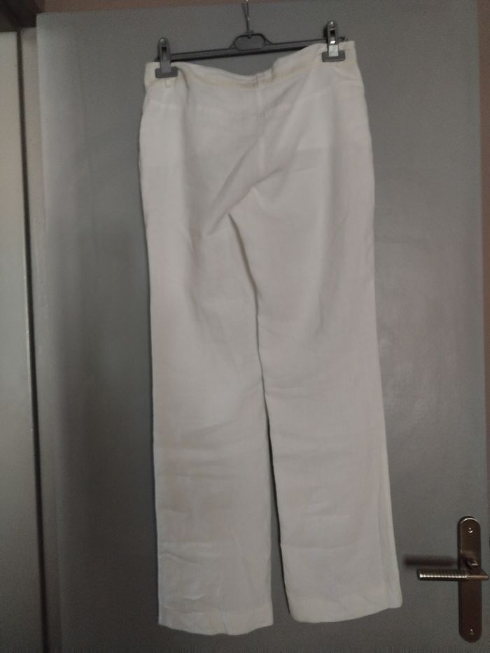 Pantalon d'été en lin "Betty Barclay" - photo numéro 2